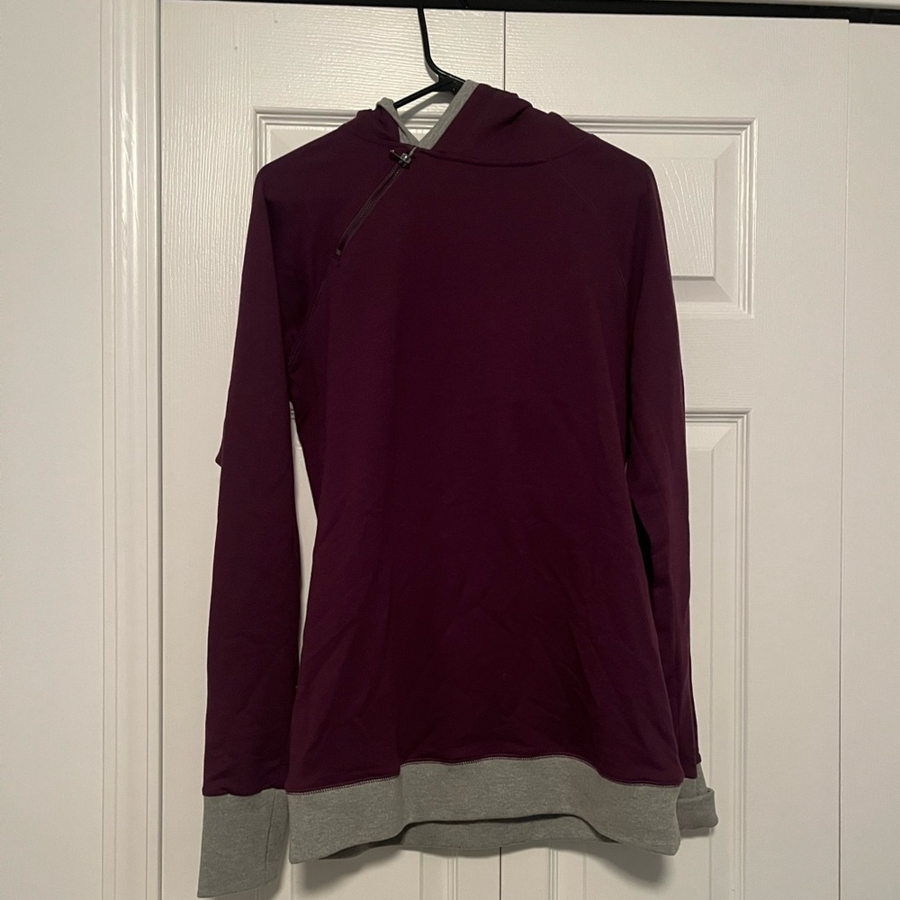 asymmetrical zip sweatshirt M